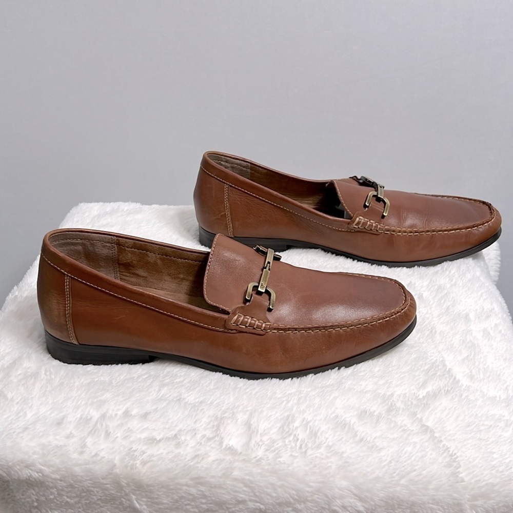 Donald Pliner Leather Niles Horse Bit Loafer size 13 - Picture 7 of 12